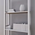 Versatile IVAR IKEA Shelves 3D model small image 3