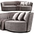 Elegant ERNEST Sofa: A Timeless Amania Addition 3D model small image 1