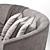 Elegant ERNEST Sofa: A Timeless Amania Addition 3D model small image 3