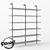 Industrial Pipe Rack Forks 3D model small image 2