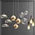 Stylish Pendant Light Collection: Illuminate Your Space 3D model small image 1
