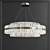 Modern Crystal Chandelier Collection 3D model small image 2
