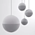  Stunning LEE BROOM Lens Flair Pendant Lights 3D model small image 2