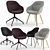 HAY AAC Soft Collection: Modern Upholstered Chairs 3D model small image 1