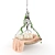 Elegant Jasmine Swing for Stylish Spaces 3D model small image 1