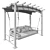 Atlanta Day Bed Swing Seat - Premium Garden Furniture 3D model small image 3