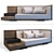 Liaigre Soupir Replica Sofa 3D model small image 1