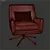 Sumner Swivel Chair 3D model small image 3