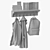 Modern Coat Stand - Stylish Home Organization 3D model small image 3