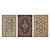 Versatile Set of 3 High-Quality Carpets 3D model small image 3