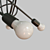 Modern Style Chandelier- Illuminate with Corona Light! 3D model small image 3