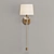 Vintage-inspired Augusta Wall Sconce 3D model small image 4