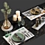 Modern Kitchen Serving Table: Stylish and Functional 3D model small image 1