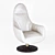 Wansheng Luxury Armchair: Elegant Comfort for Your Home 3D model small image 1
