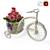 Floral Bike: A Blooming Gift 3D model small image 1