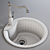 Alba Sink with MCO23 Mixer | High-quality 3D Models 3D model small image 3