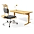 Versatile Office & Kids Furniture Set 3D model small image 1