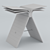 Butterfly Wave Stool: Modern & Comfortable 3D model small image 3