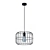 ZENITH Black Metal Pendant Light 3D model small image 1