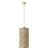 Rustic Burlap Pendant Light 3D model small image 1