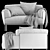  Living Divani Greene Comfort Armchair (Green) 3D model small image 3