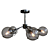 Futuristic Chrome Pendant Light 3D model small image 1