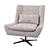 Swivel Lounge Chair: Aarav Capone 3D model small image 1