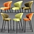 Sleek Heidi Bar Stool - Limited Stock 3D model small image 1