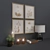 Modern Decor Set with Elegant Lighting 3D model small image 2