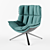 Cosy Husk Lounge Chair 3D model small image 1