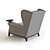 Italian Elegance: Poltrona Frau 2019 3D model small image 2