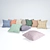 Vibrant Soft Pillows Set 3D model small image 1