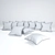 Vibrant Soft Pillows Set 3D model small image 2