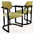 Porada Serena ArmChair: Timeless Elegance 3D model small image 1