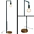 Modern FILD Floor Lamp 3D model small image 1