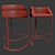 Deja vu Bar Stool by Gio Pagani 3D model small image 3