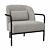 Modern Elegance: Circa Lounge Chair 3D model small image 1