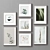 Versatile Collection of 100 Picture Frames 3D model small image 1