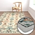 Luxurious Carpet Set 3D model small image 2