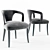 Mary Q Chair: Sleek Design and Comfort 3D model small image 1