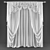 Classic Style Curtains 3D model small image 2