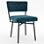 Modern Elettra Armchair: Sleek and Stylish 3D model small image 2