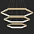 Modern LED Pendant Lighting 3D model small image 1