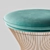 Modern Platner Chair: Unique Design 3D model small image 3