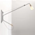 Sleek Toranj Wall Lamp: Industrial Design Perfect for Cafes 3D model small image 1