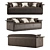 Luxury Turri Medison Sofa: Italian Elegance for Your Home 3D model small image 2