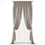 Modern Style Curtains 3D model small image 1