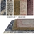 Premium Quality Designer Carpets - 5 Piece Set 3D model small image 1