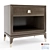 Caracole Nightstand: Just One Time 3D model small image 1