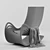 Foldable Piegatto Chair 3D model small image 3